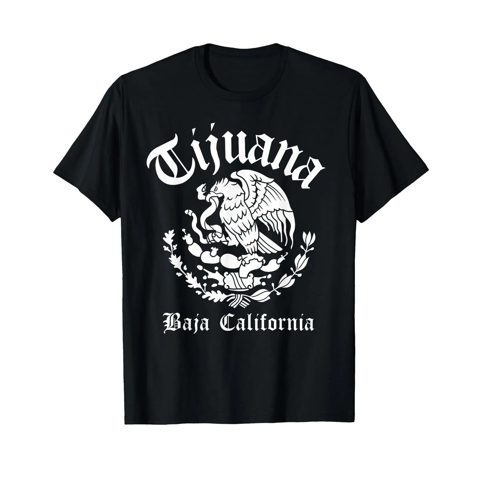 Men'S Fashion Tijuana - T-shirt unisexe Tijuana avec emblème mexicain,
