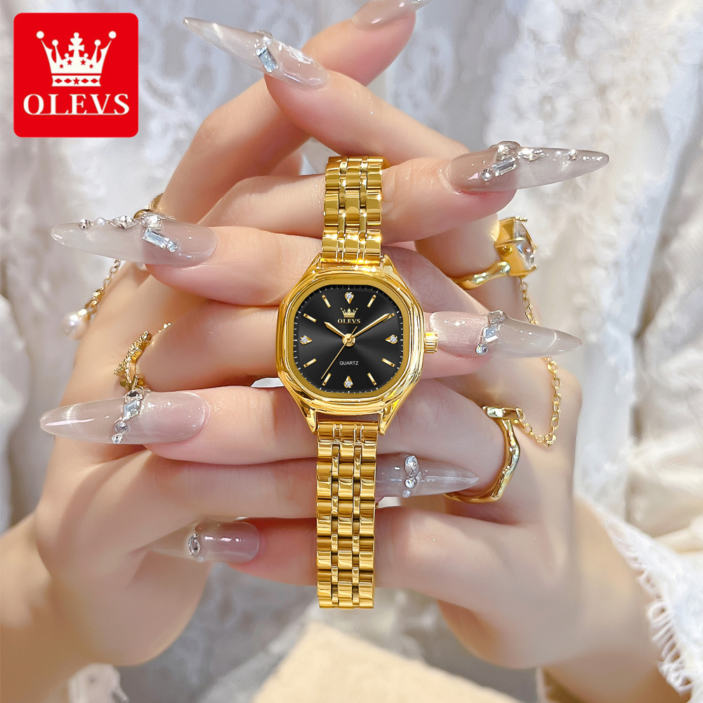 Men'S Fashion Box - OLEVS 5888 dames montres or Original