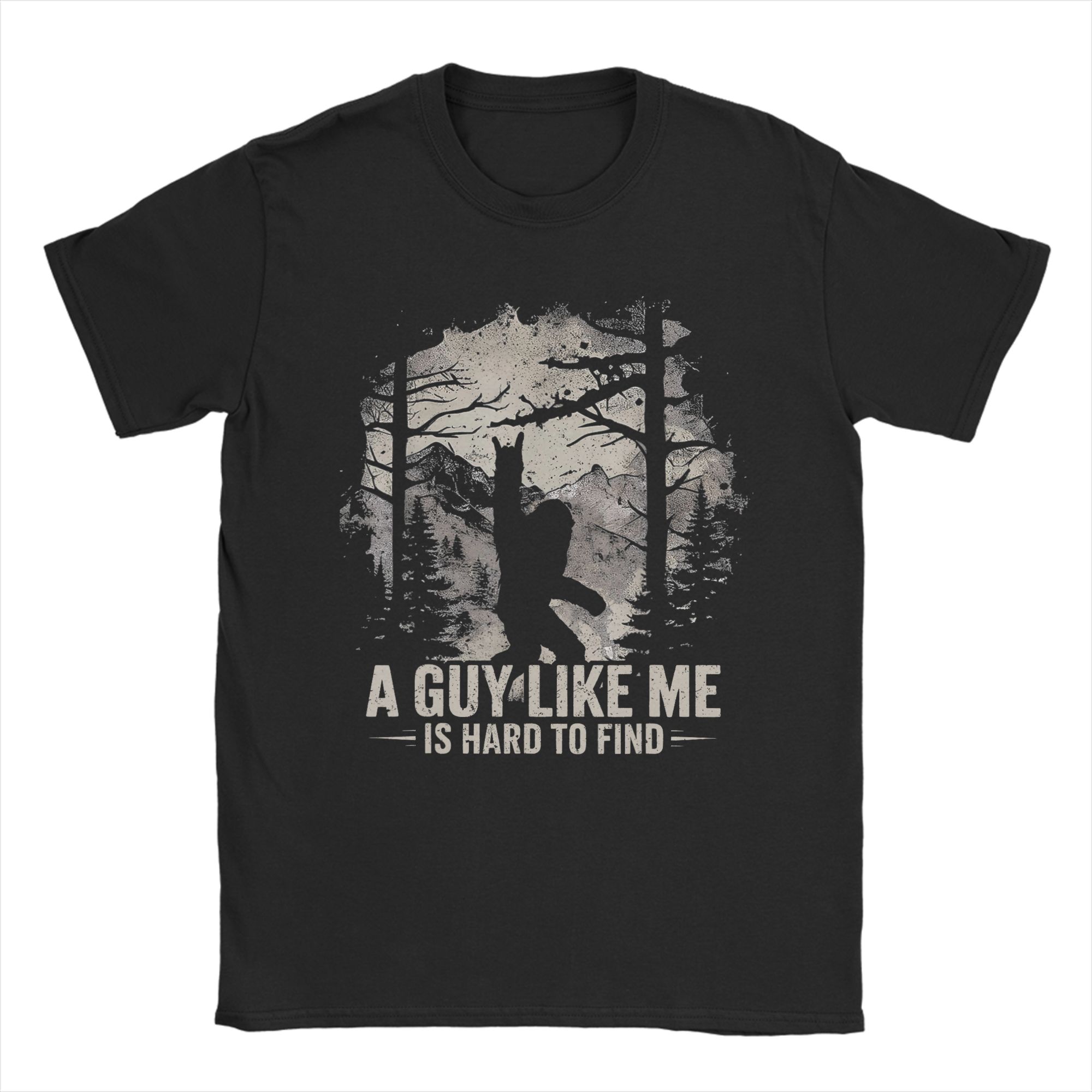 Men'S Fashion For Big Guys - T-shirt Homme Col Rond en Coton
