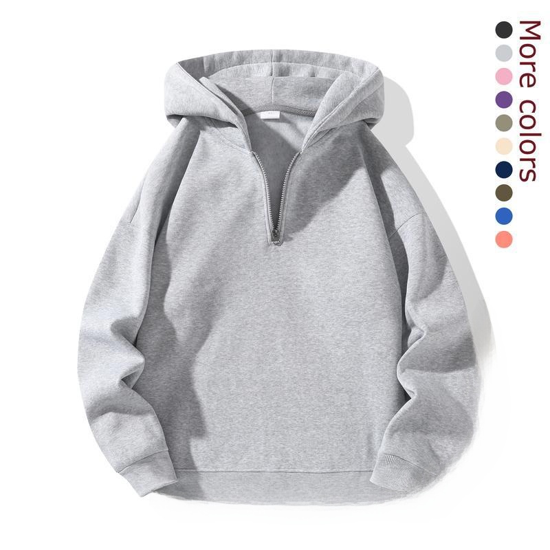 Mens Fashion Quarter Zip - Sweat-shirt élégant pour homme avec fermeture