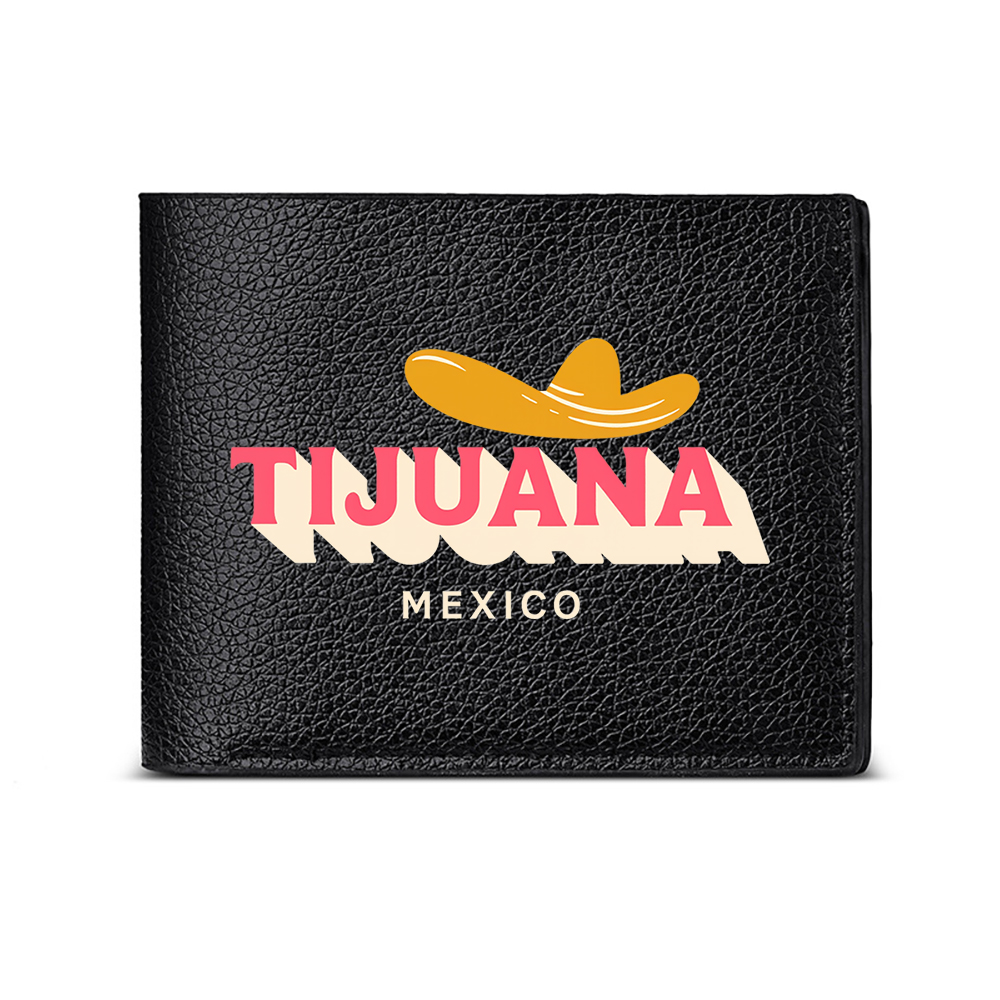 Men'S Fashion Tijuana - Portefeuille pour homme avec motif Sombrero,