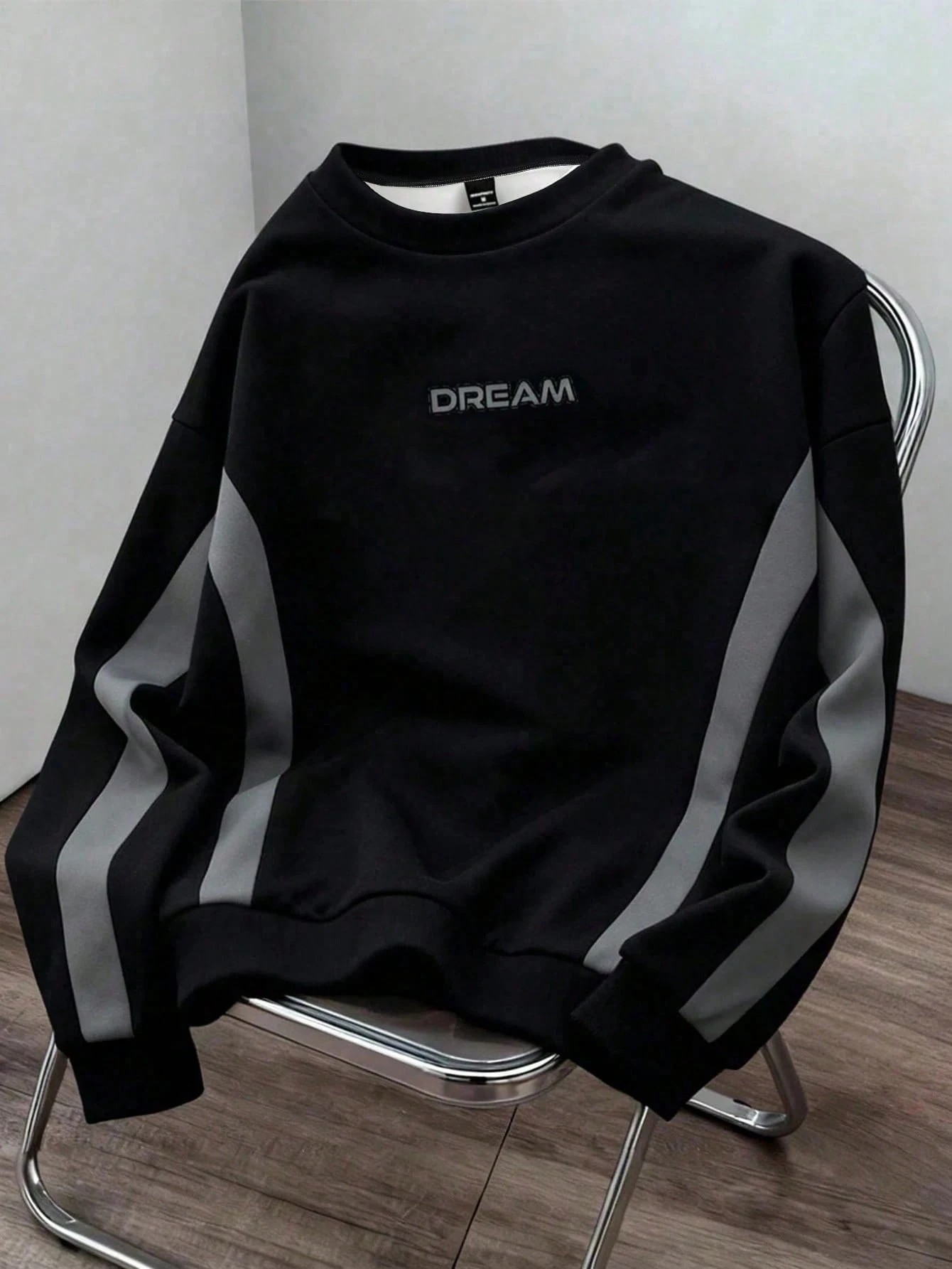 Men'S Spring Fashion - Sweat-shirt à col rond pour homme