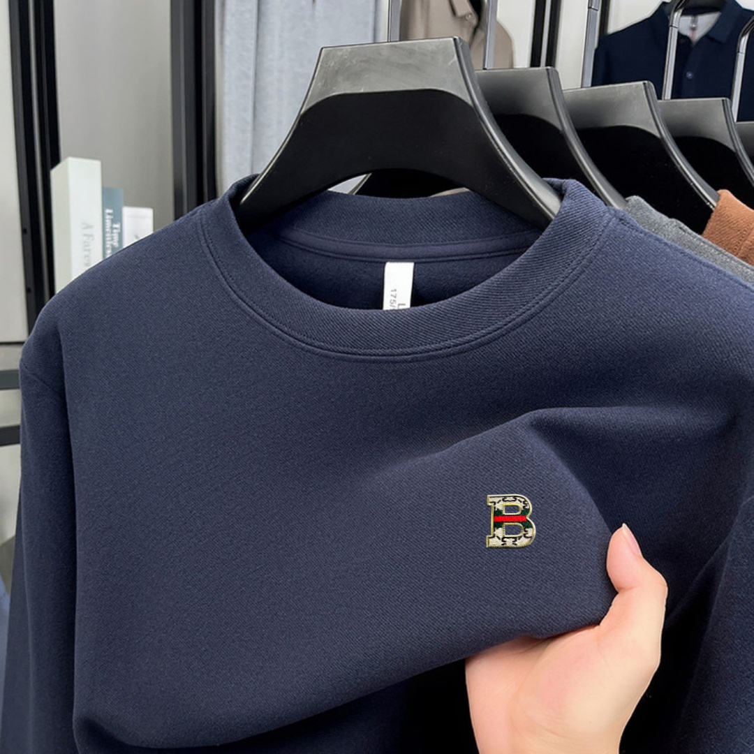 Men'S Spring Fashion - T-shirt à manches longues et col
