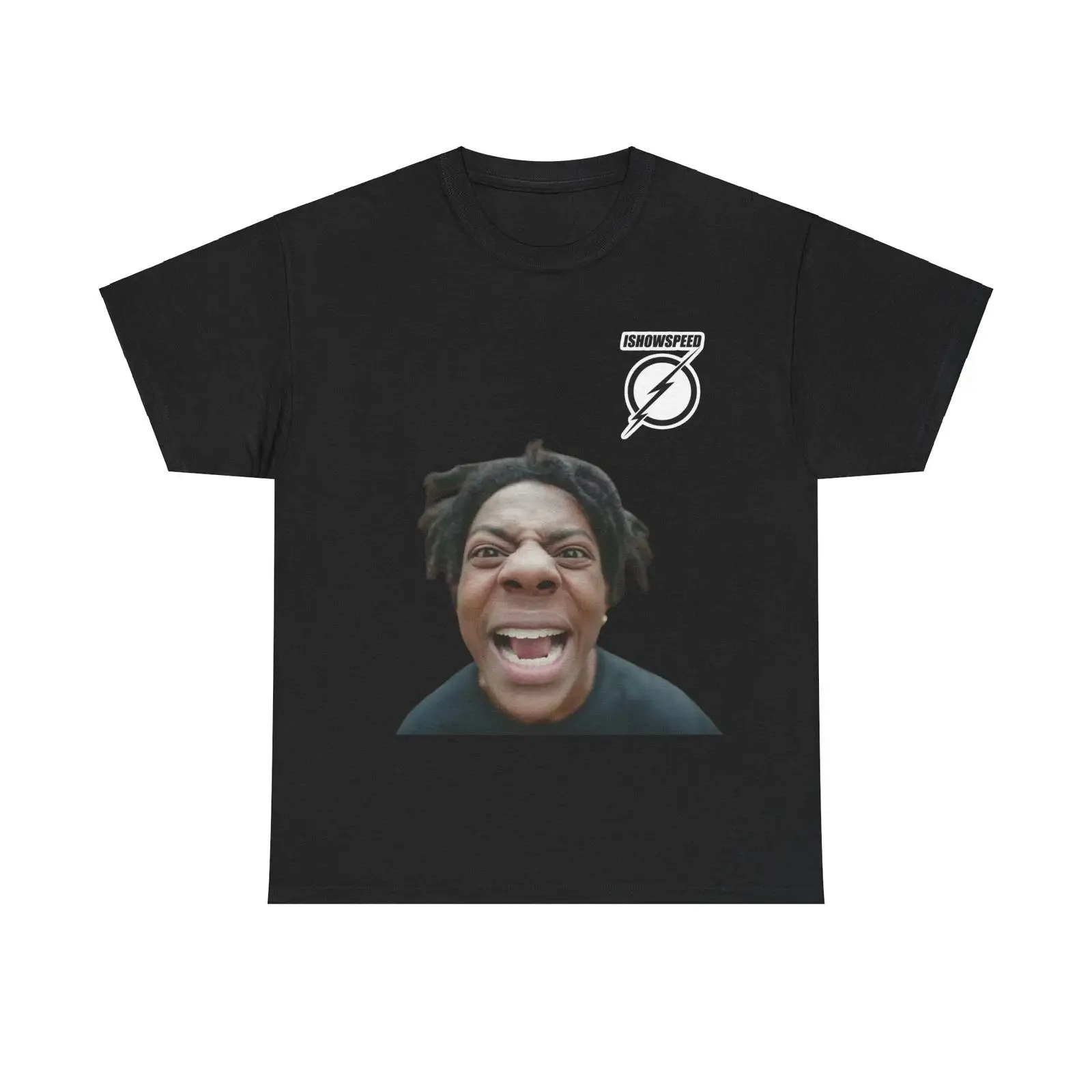 Men Fashion Youtuber - T-shirt IShowSpeed Merch Youtuber vintage délavé