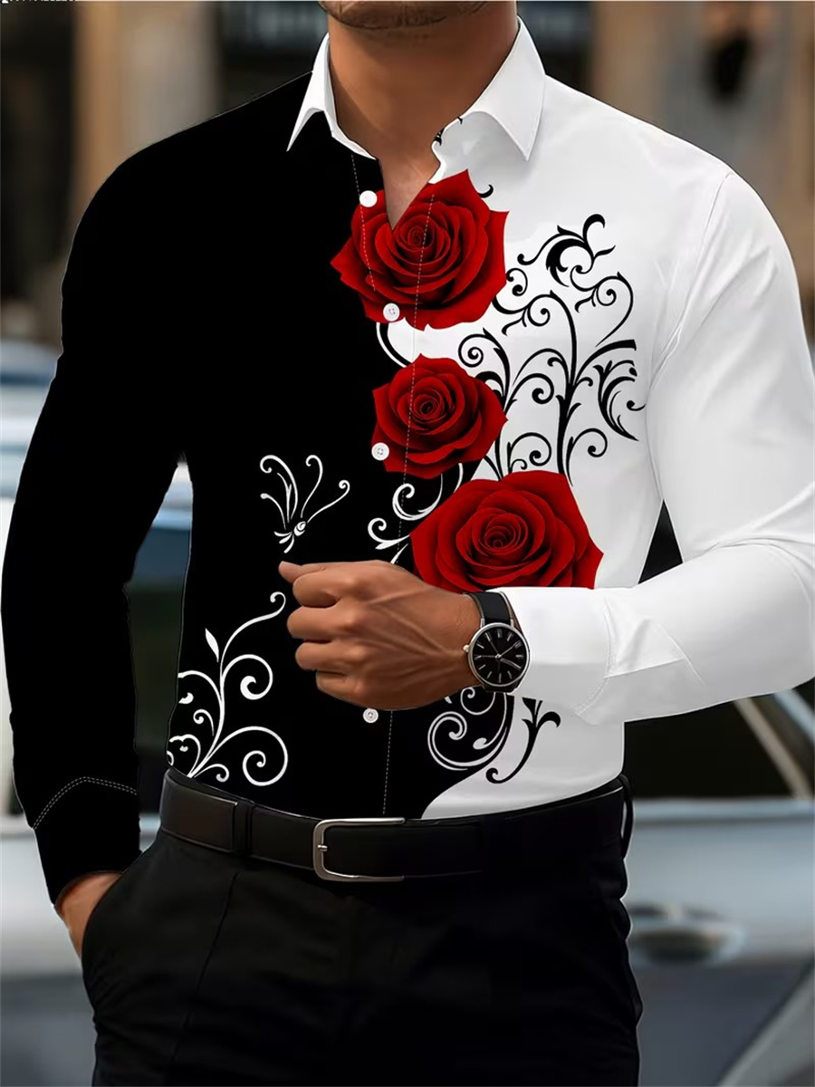 Men'S Fashion Essentials - Chemise à manches longues pour homme,