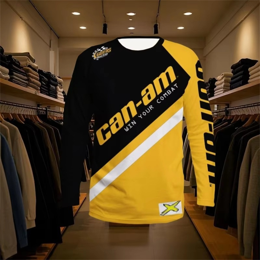 Men'S Fashion Essentials - T-shirt de course de moto à