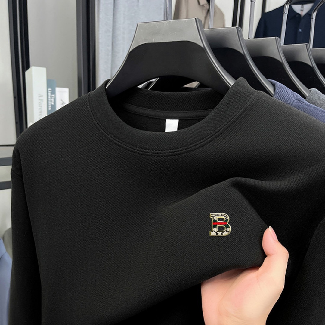 Men'S Spring Fashion - T-shirt à manches longues et col