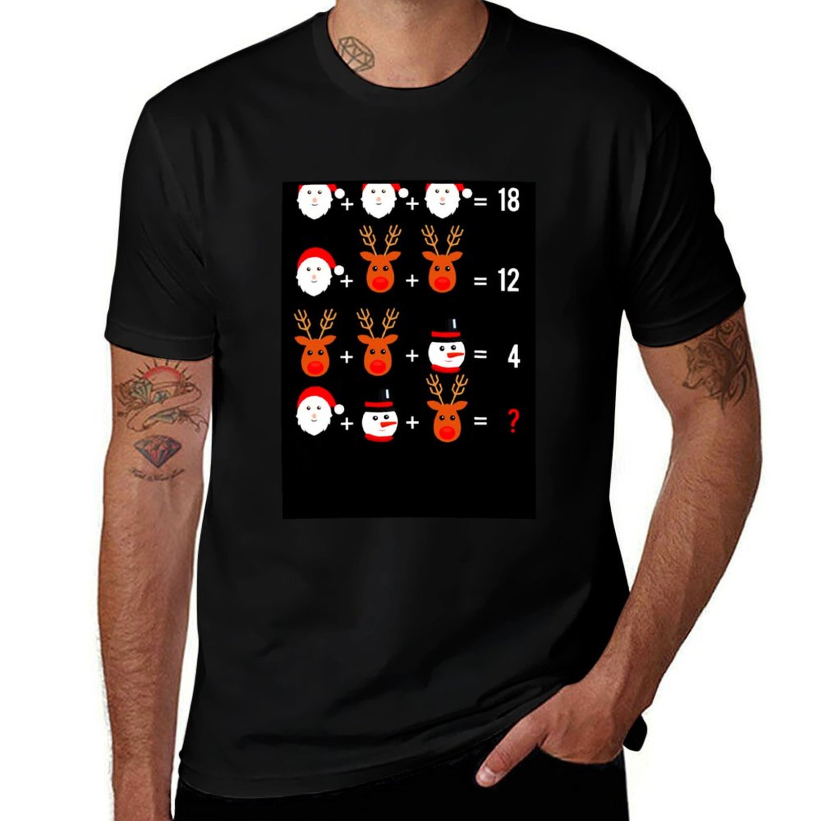 T-shirt à manches courtes déco - Men'S Fashion Quiz avis et prix