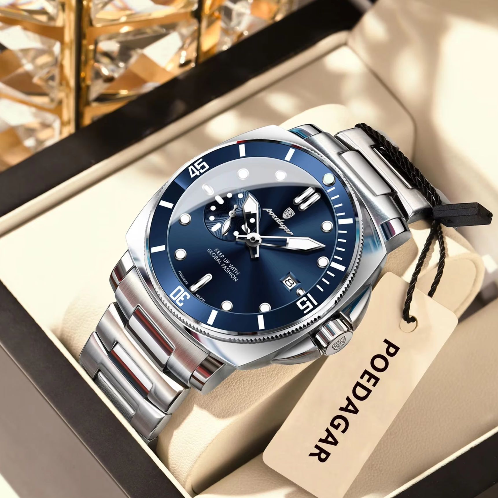 POEDAGAR haut à la mode montre - Men'S Fashion Zone avis et prix
