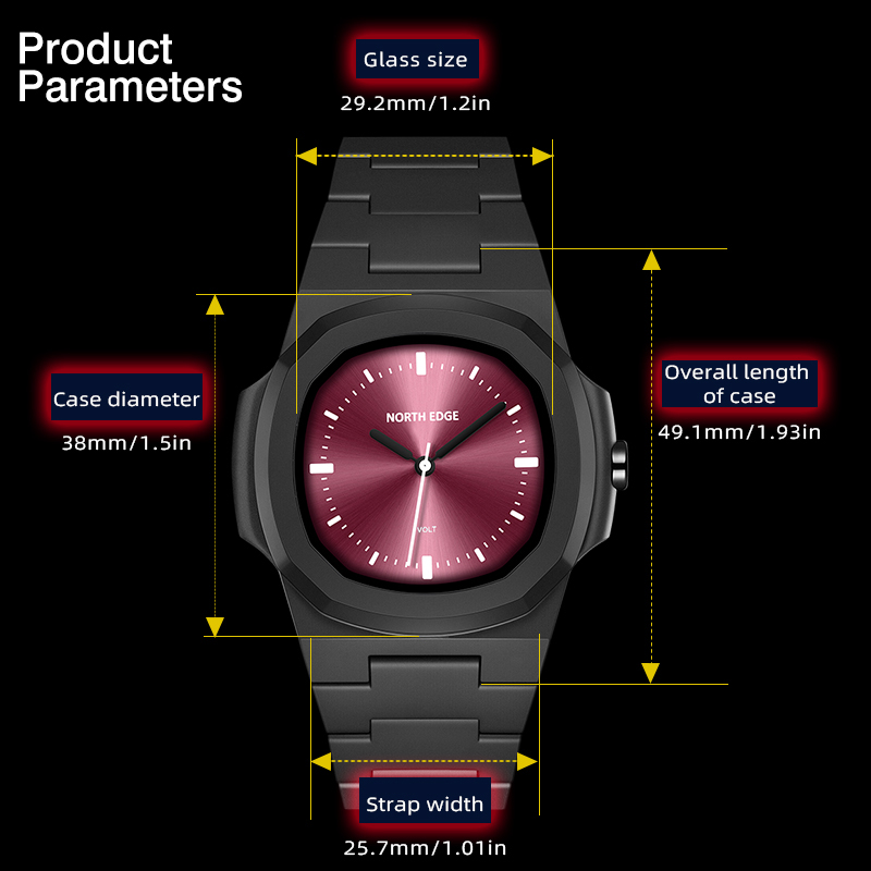 NORTH EDGE montre pour homme n - Men'S Fashion Box avis et prix
