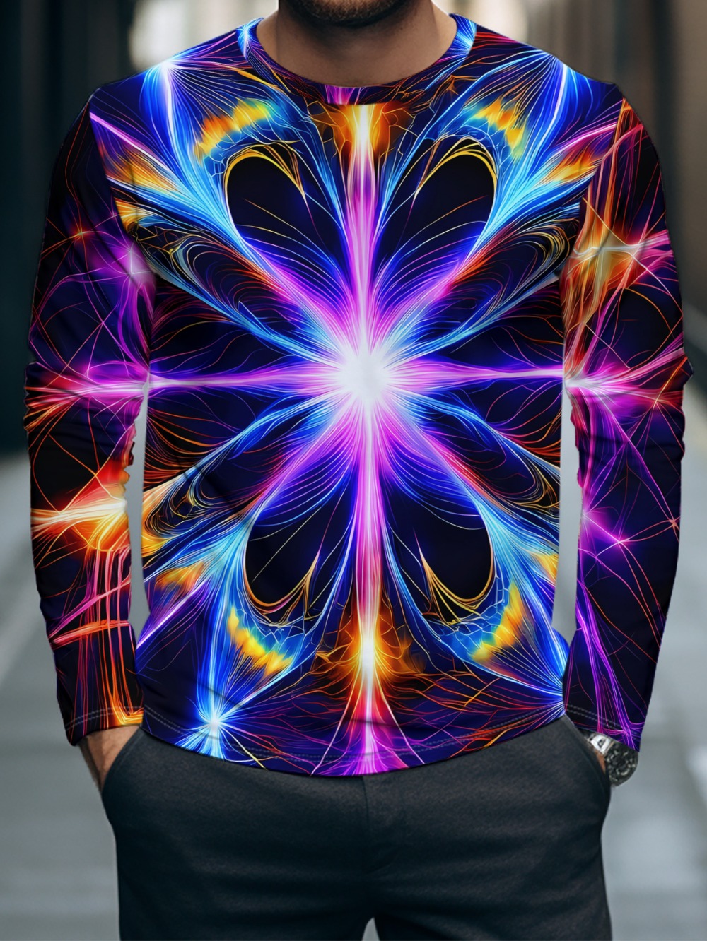 T-shirt pour homme à effet lum - Men'S Spring Fashion avis et prix