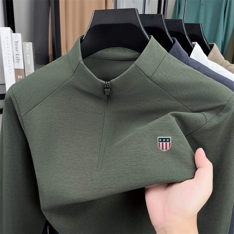 Sweat-shirt de qualité pour ho - Mens Fashion Quarter Zip avis et prix