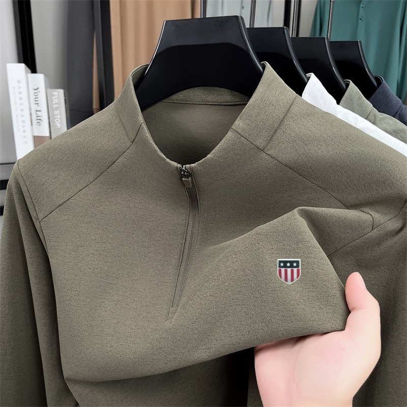 Sweat-shirt de qualité pour ho - Mens Fashion Quarter Zip avis et prix