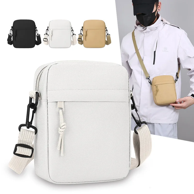 Sac carré mini en toile de cou - Crossbody Bag Men avis et prix