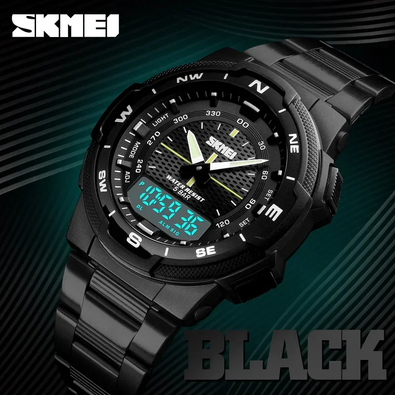 SKMEI-Montre de luxe entièreme - Men'S Fashion Zone avis et prix