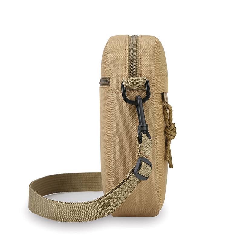 Petit sac carré en toile uni,  - Crossbody Bag Men avis et prix
