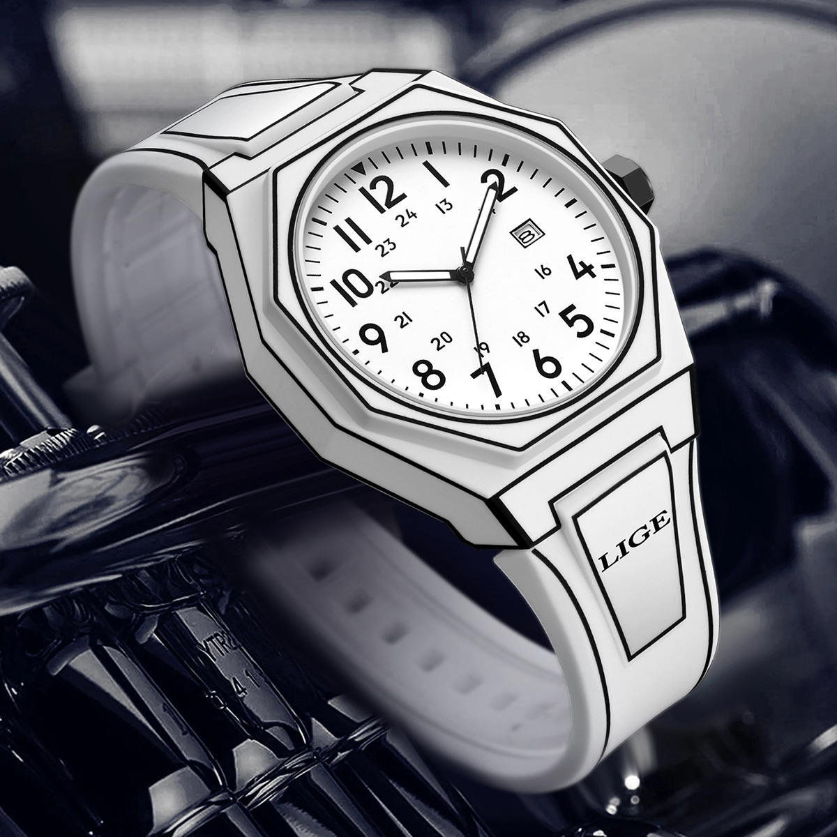 LIGE nouveaux hommes montre mi - Men'S Fashion Box avis et prix