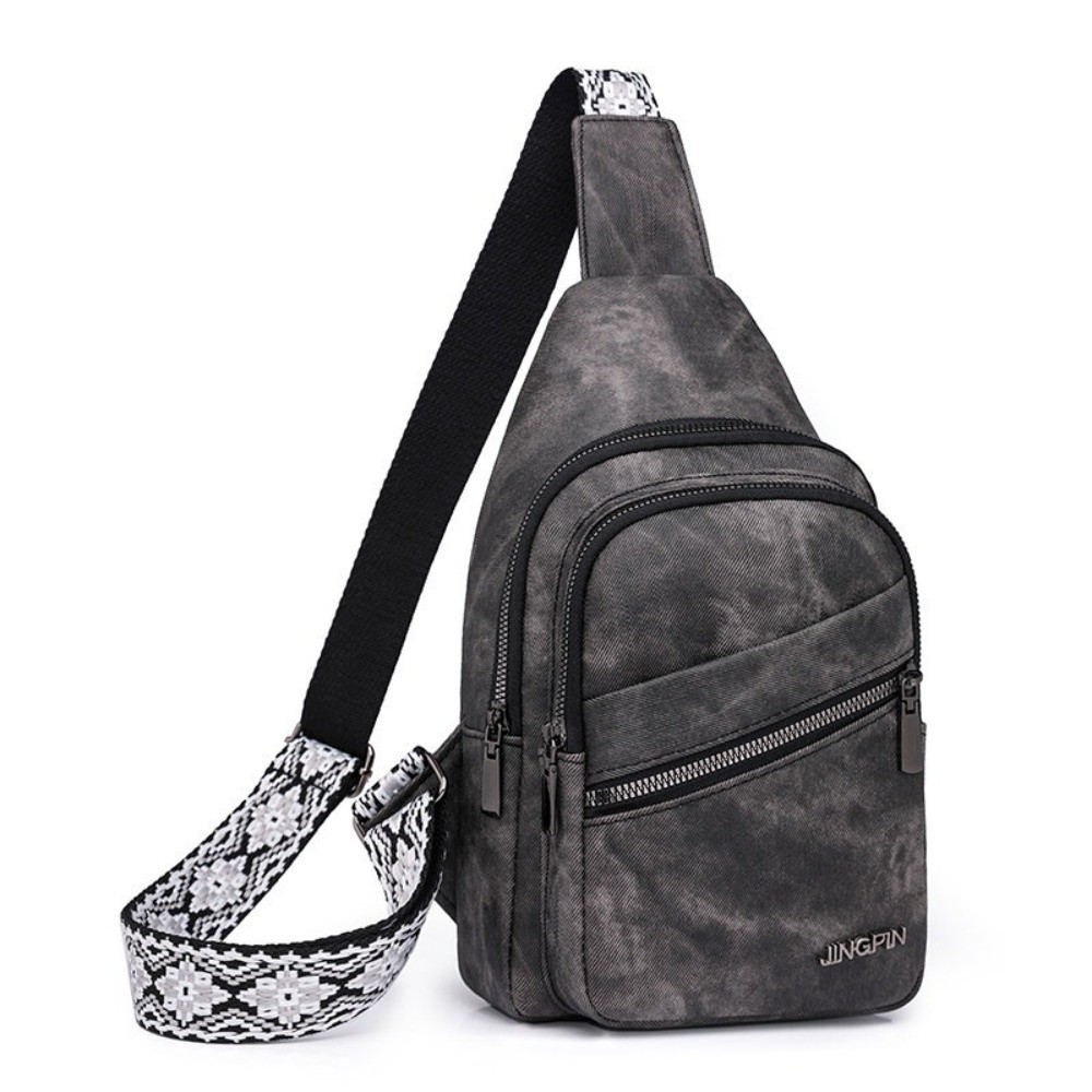 Sacs de poitrine en cuir PU te - Crossbody Bag Men avis et prix
