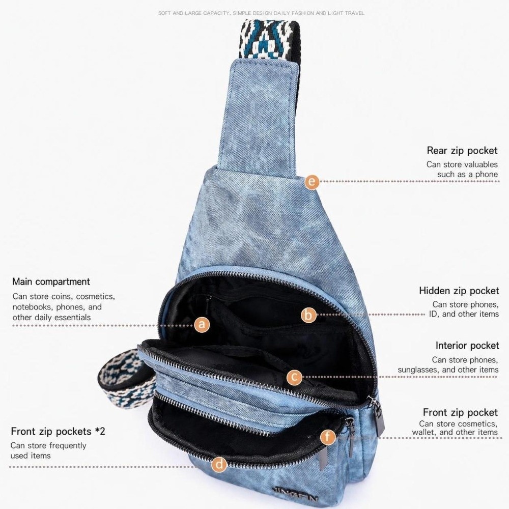 Sacs de poitrine en cuir PU te - Crossbody Bag Men avis et prix