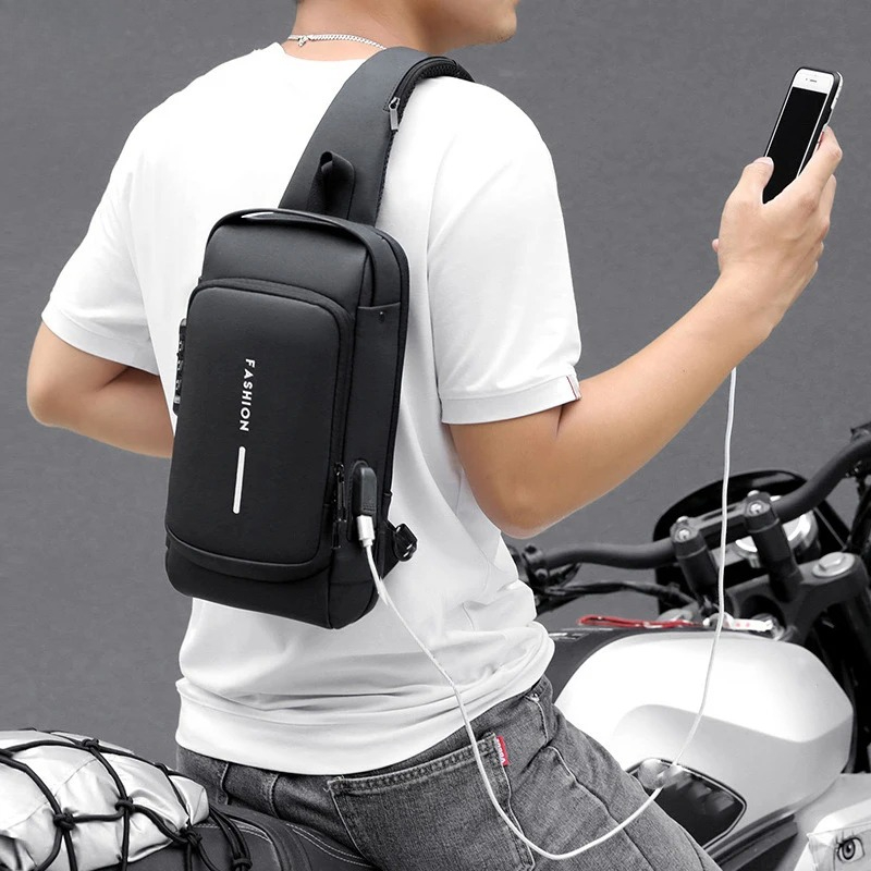 Sac de poitrine multifonction  - Crossbody Bag Men avis et prix