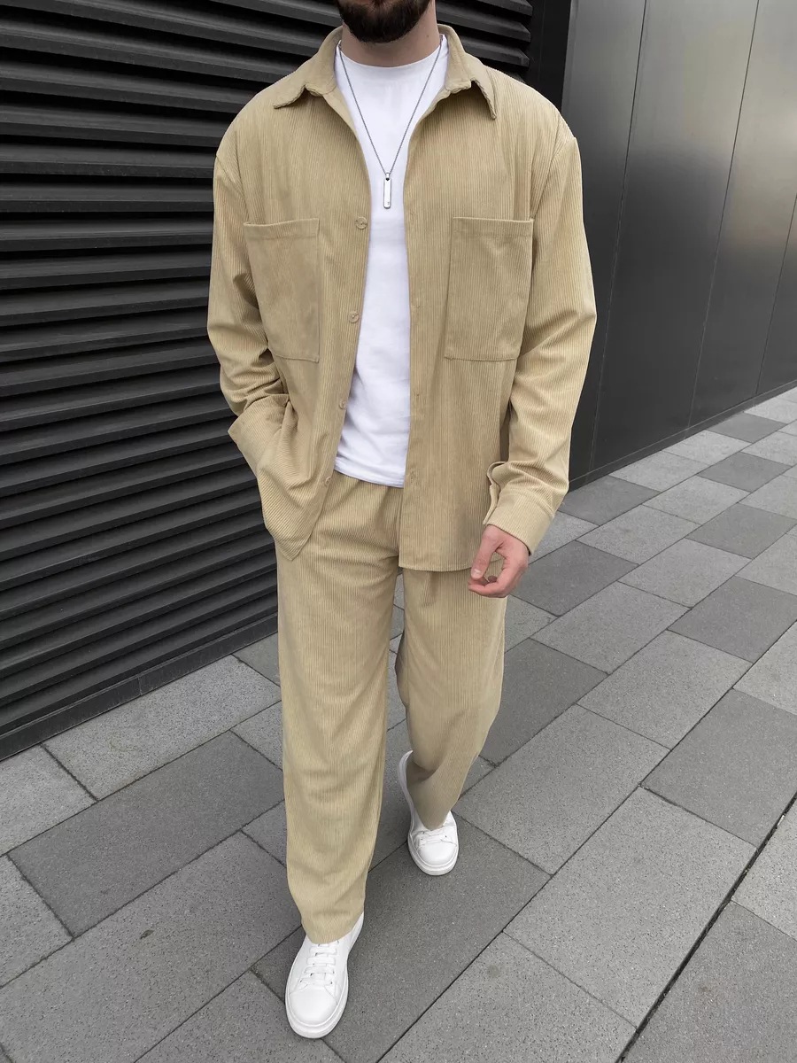 Ensemble deux pièces en velour - Men'S Fashion Essentials avis et prix