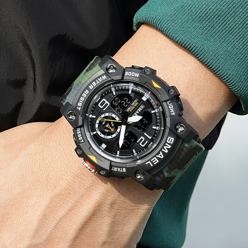SMAEL-Montres de sport à quart - Men'S Fashion Zone avis et prix