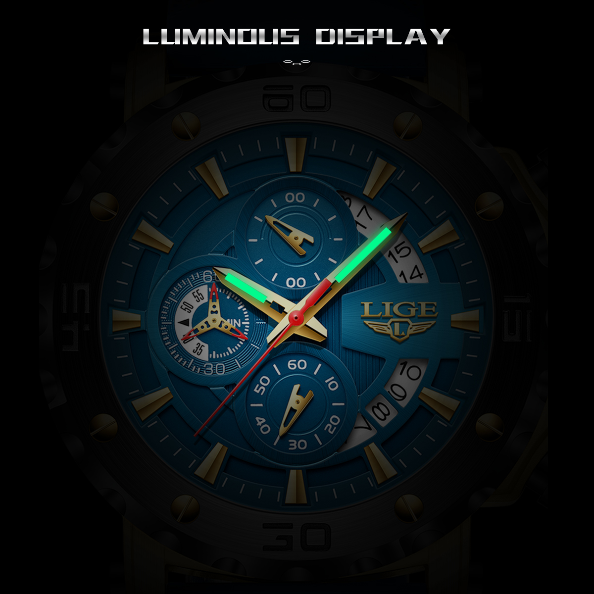 LIGE – montre militaire pour h - Men'S Fashion Zone avis et prix