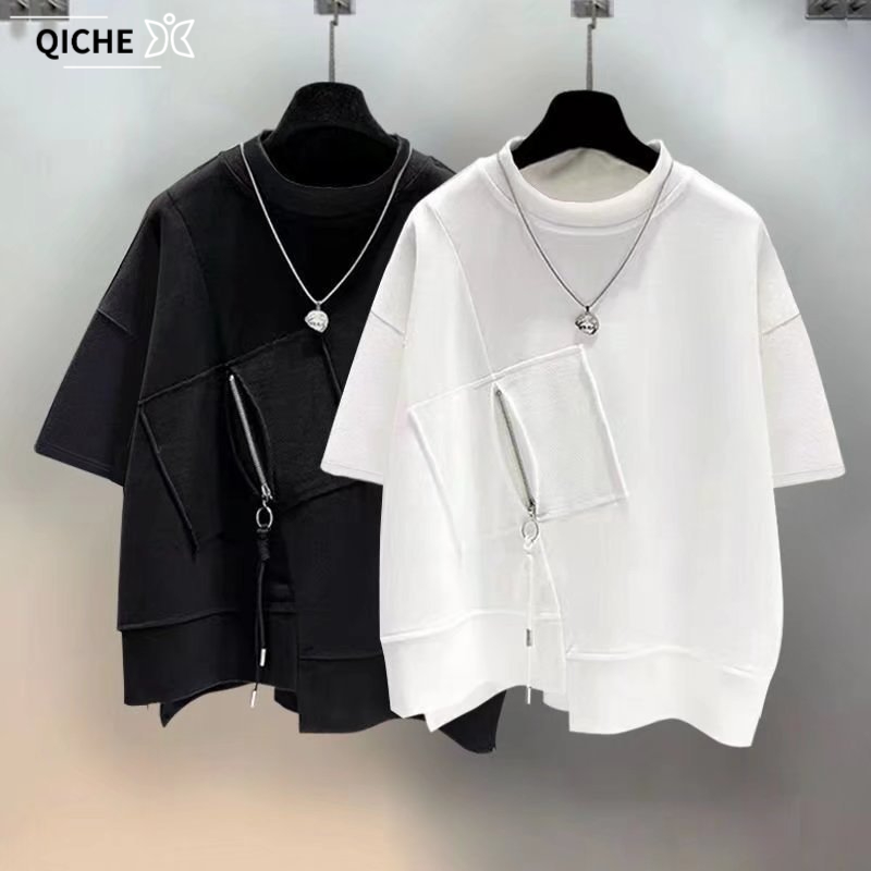 T-shirt QICHE pour homme à man - Mens Fashion Quarter Zip avis et prix