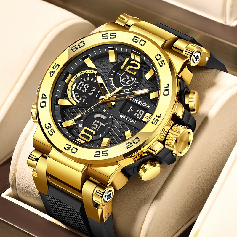 FOXBOX-Montre de plongée étanc - Men'S Fashion Zone avis et prix