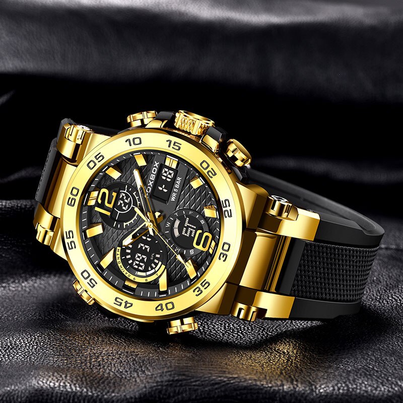 FOXBOX-Montre de plongée étanc - Men'S Fashion Zone avis et prix