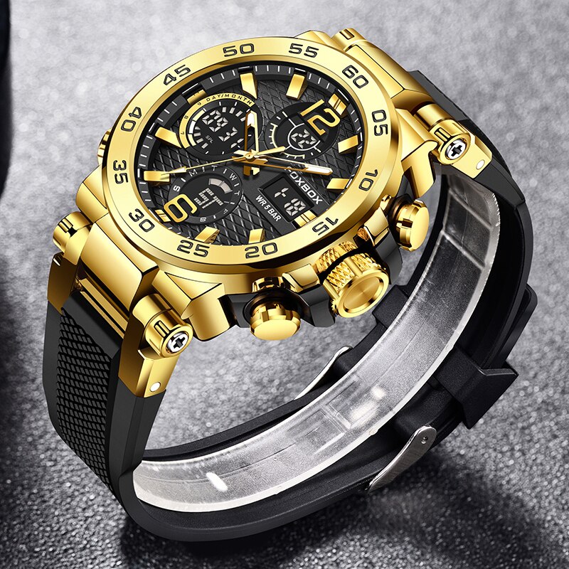 FOXBOX-Montre de plongée étanc - Men'S Fashion Zone avis et prix