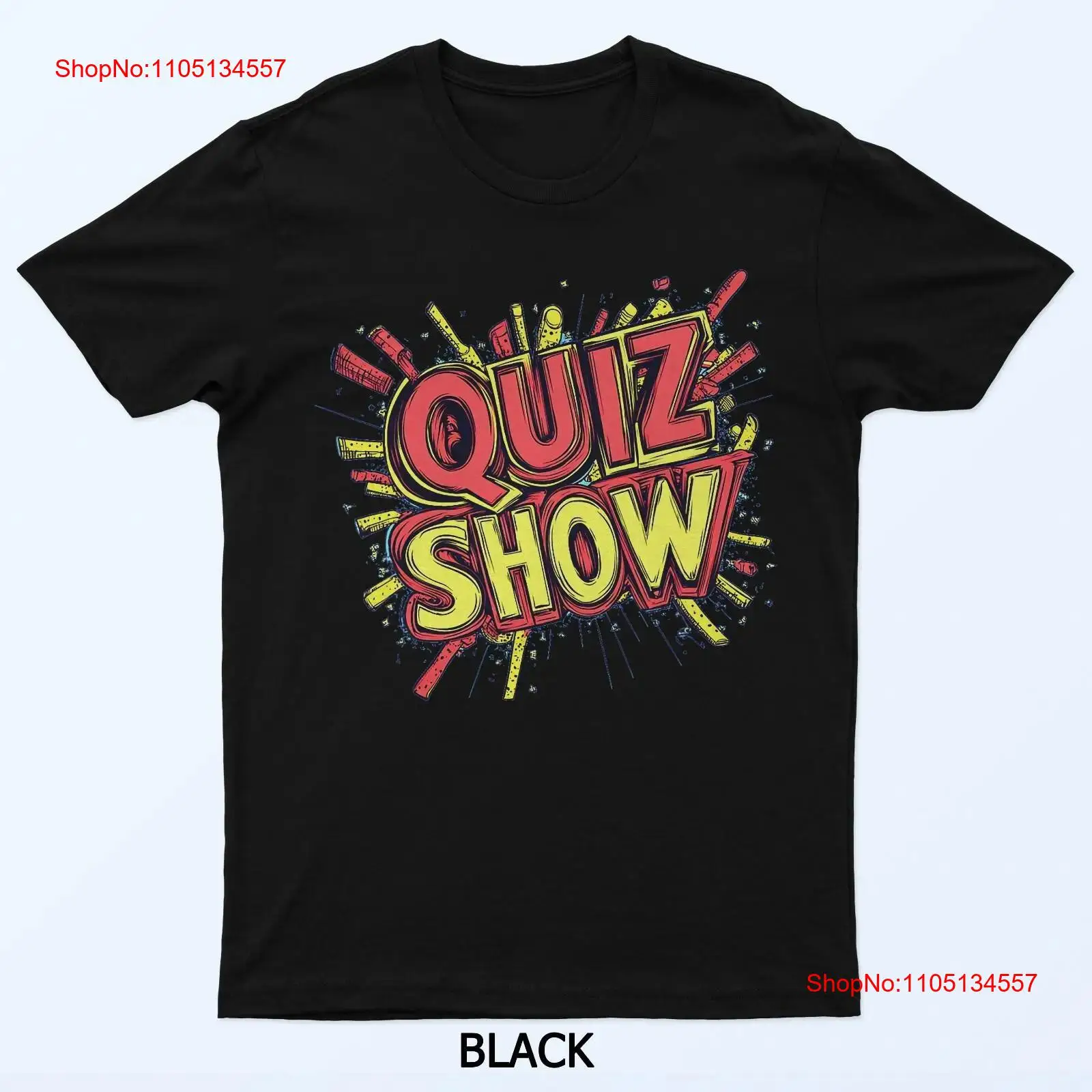 T-shirt drôle Quiz Show Mania  - Men'S Fashion Quiz avis et prix