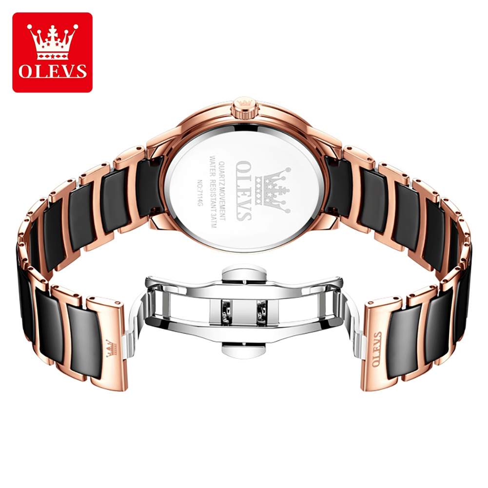 Montres OLEVS 7114 originales  - Men'S Fashion Box avis et prix
